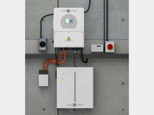 Sunsynk inverter and battery pack