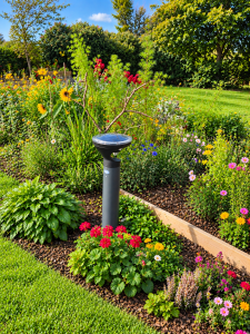 Installation of solar bollard light