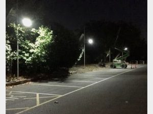 Solar Powered Car Park Lighting