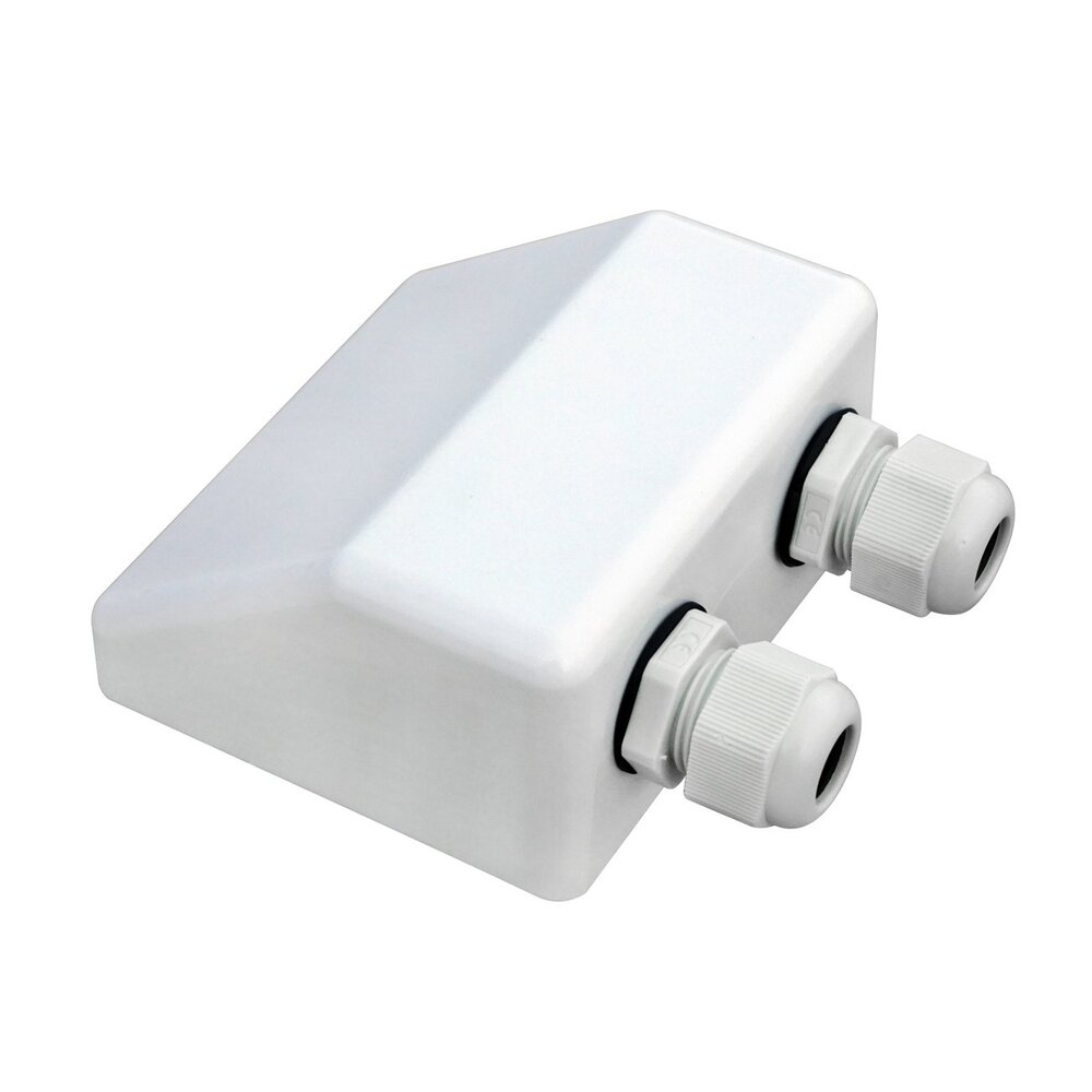 Caravan roof solar cable gland
