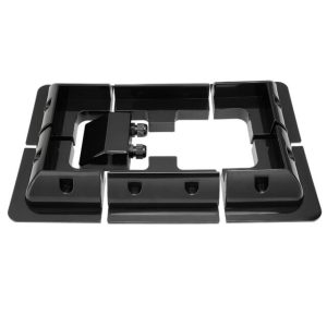 Caravan roof complete solar panels fixing kit black