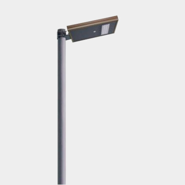 One piece solar lights