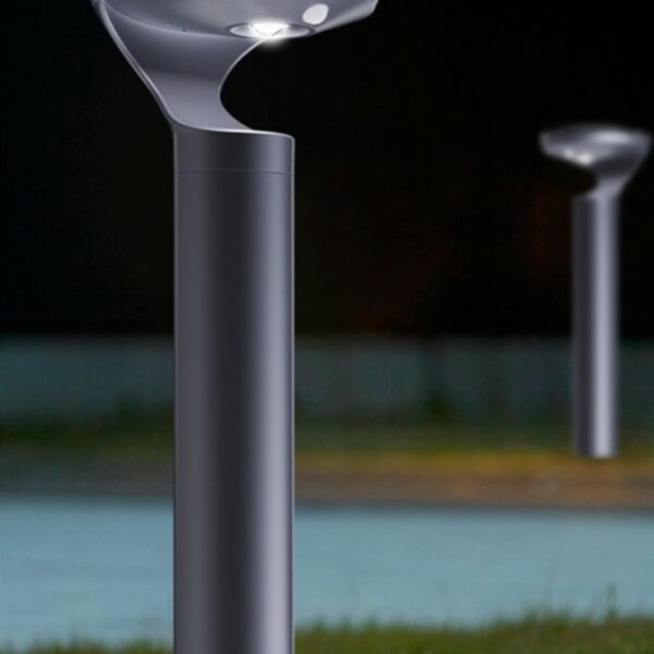 Ground-mounted-solar-bollard-light Ground Mounted Solar Bollard Light