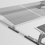 S dome flat roof solar fixing kit