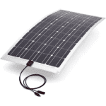 Semi flexible solar panel