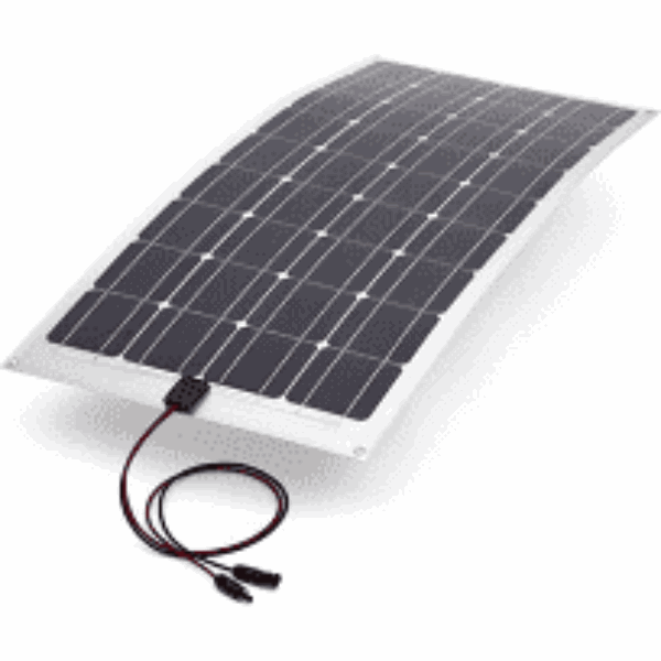 Semi flexible solar panel
