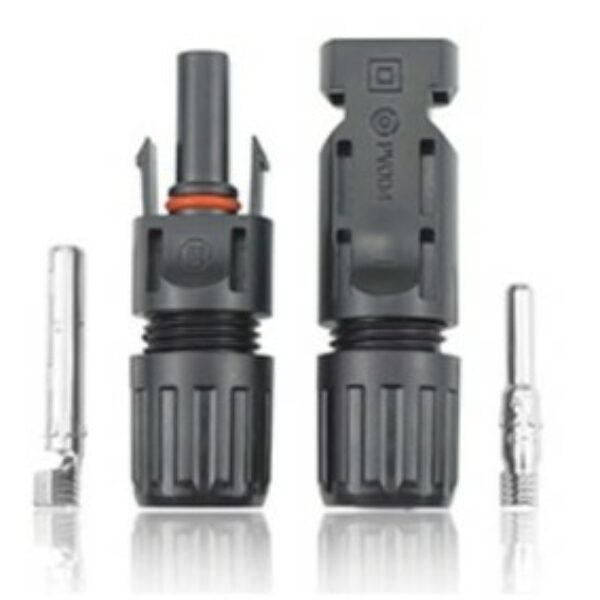 Suppliers of MC4 male and female solar cable connectors