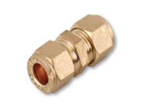 Straight DZR solar compression coupling