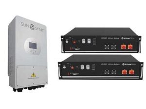 Sunsynk inverter + Rack battery