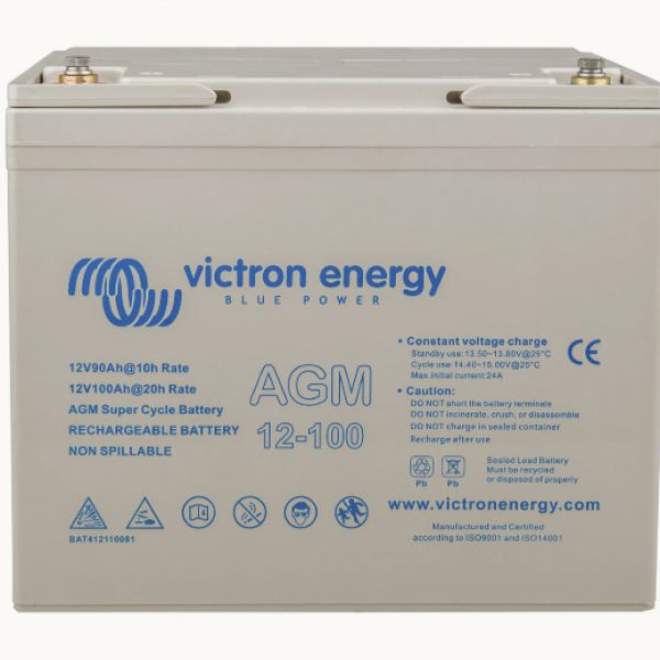 Victron 100Ah AGM super cycle battery Victron Energy deep cycle VRLA