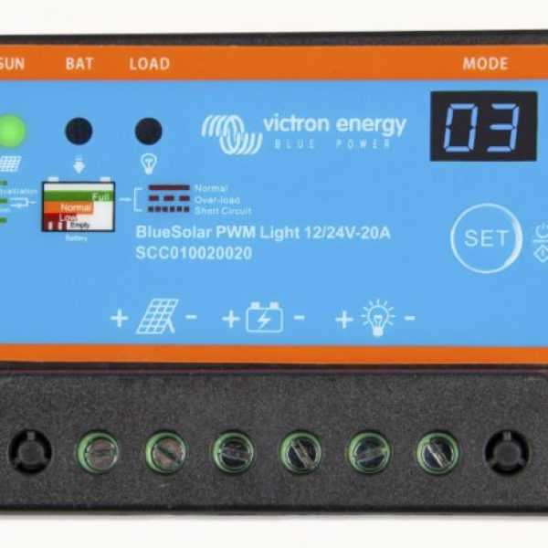 Victron BlueSolar Light 20A Solar PV battery Charge Controller