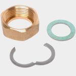 Solar bBacknut , Circlip and Fibre Washer