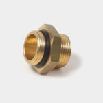 Solar pump station nipple