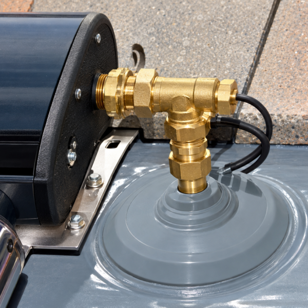 solar hot water pipework lead slate Solar roof entry slate