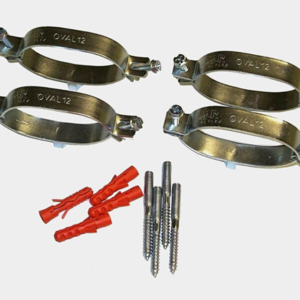 Solar tube brackets