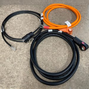 Battery cable and coms set