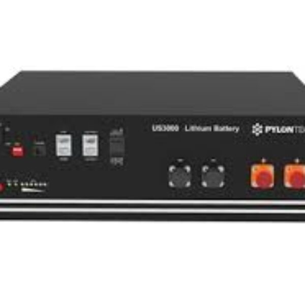 Pylon solar storage battery