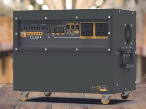 Mobile mains power unit