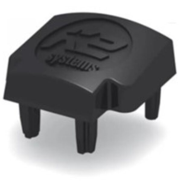 black solar rail end caps black solar rail end caps
