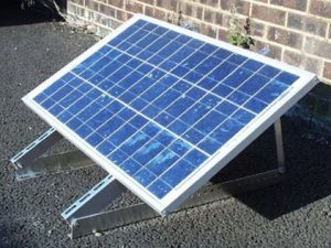 Off-grid solar panel fixing kits