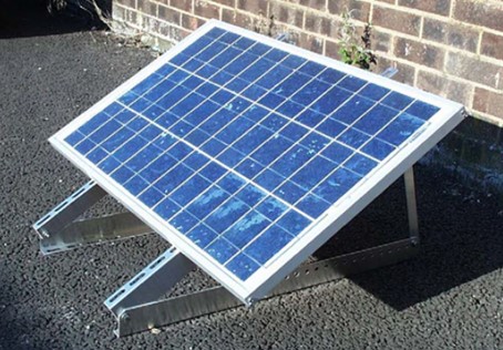 Off-grid solar panel fixing kits
