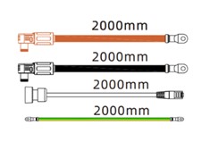 Growatt battery to inverter cable