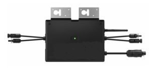 Micro inverter twin panel grid connection 
