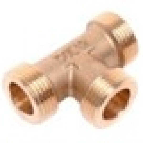 Solar heating male tee DN16