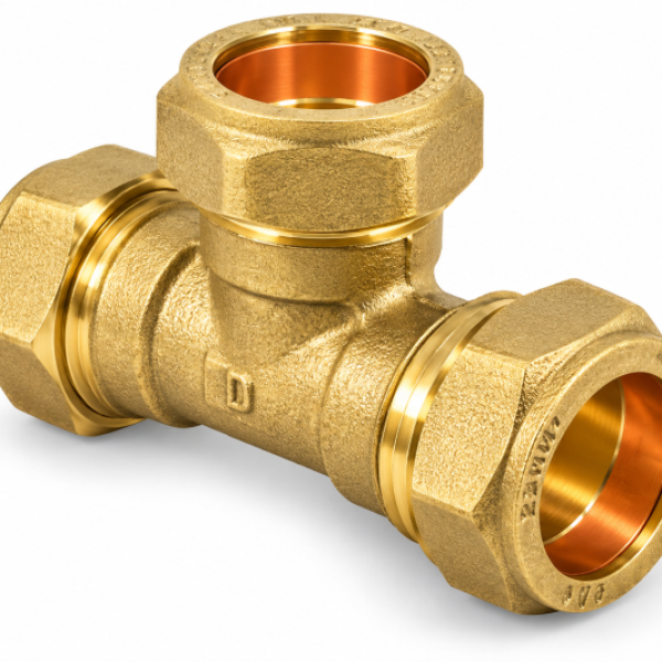 Solar Tee Compression Copper