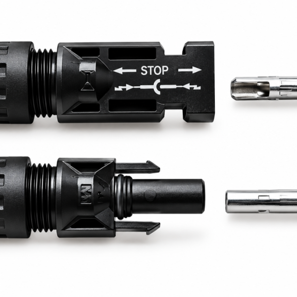 MC4 male & femal connectors MC4 cable connectors